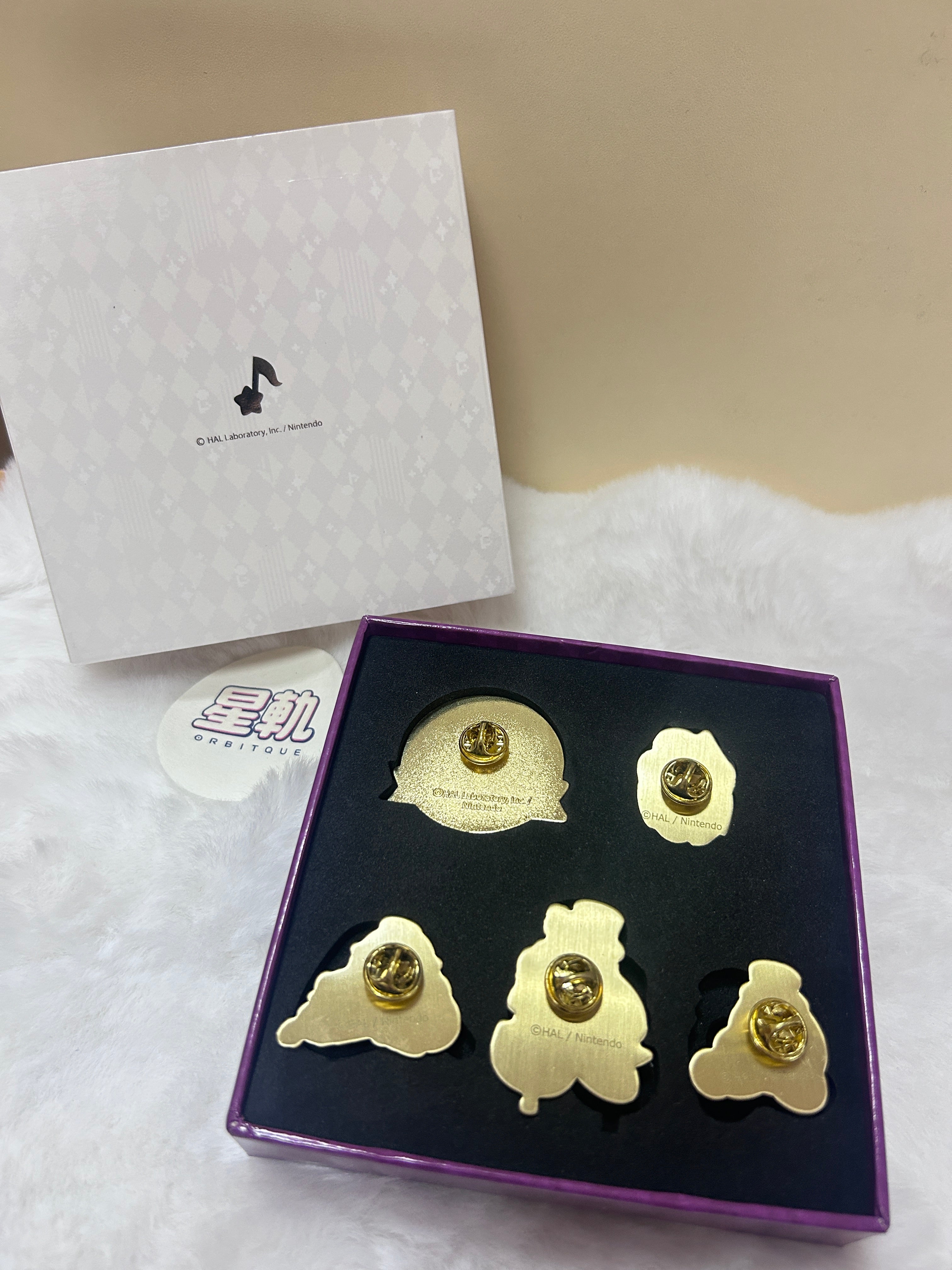[現貨] 星之卡比25周年絕版襟章一套五個