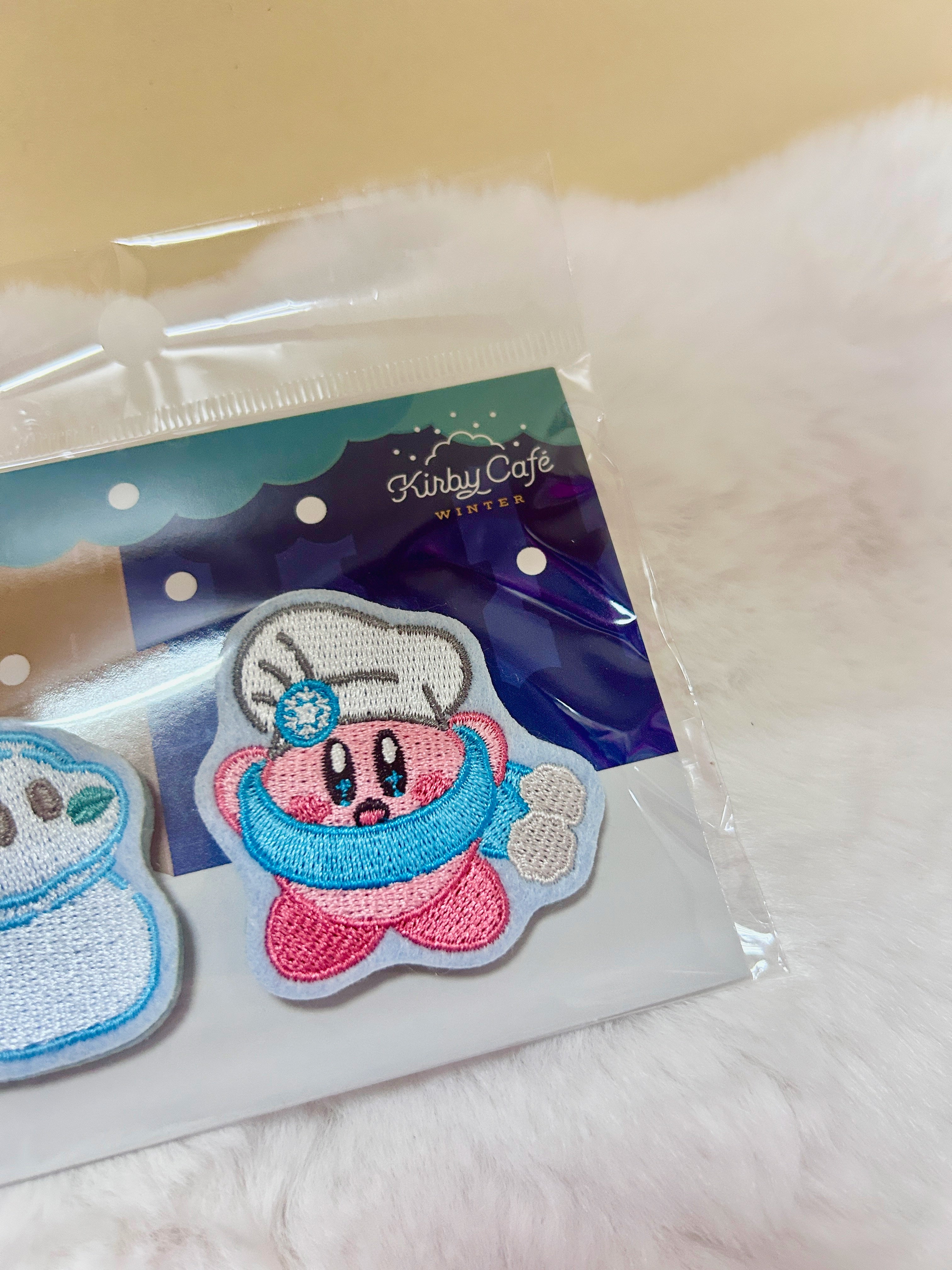 [現貨] 星之卡比一對雪人刺繡扣針