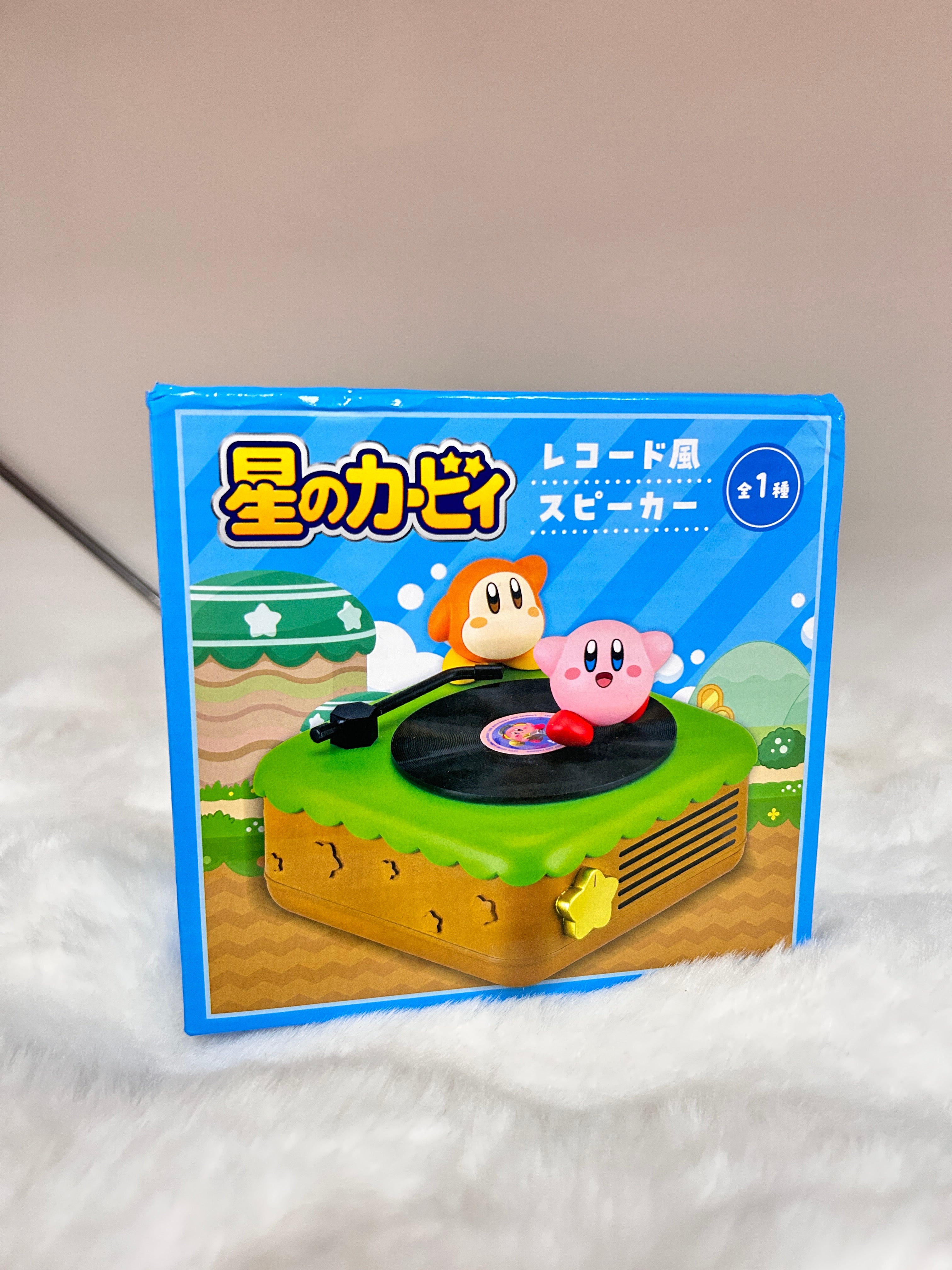 [現貨] 星之卡比黑膠轉動擴音喇叭