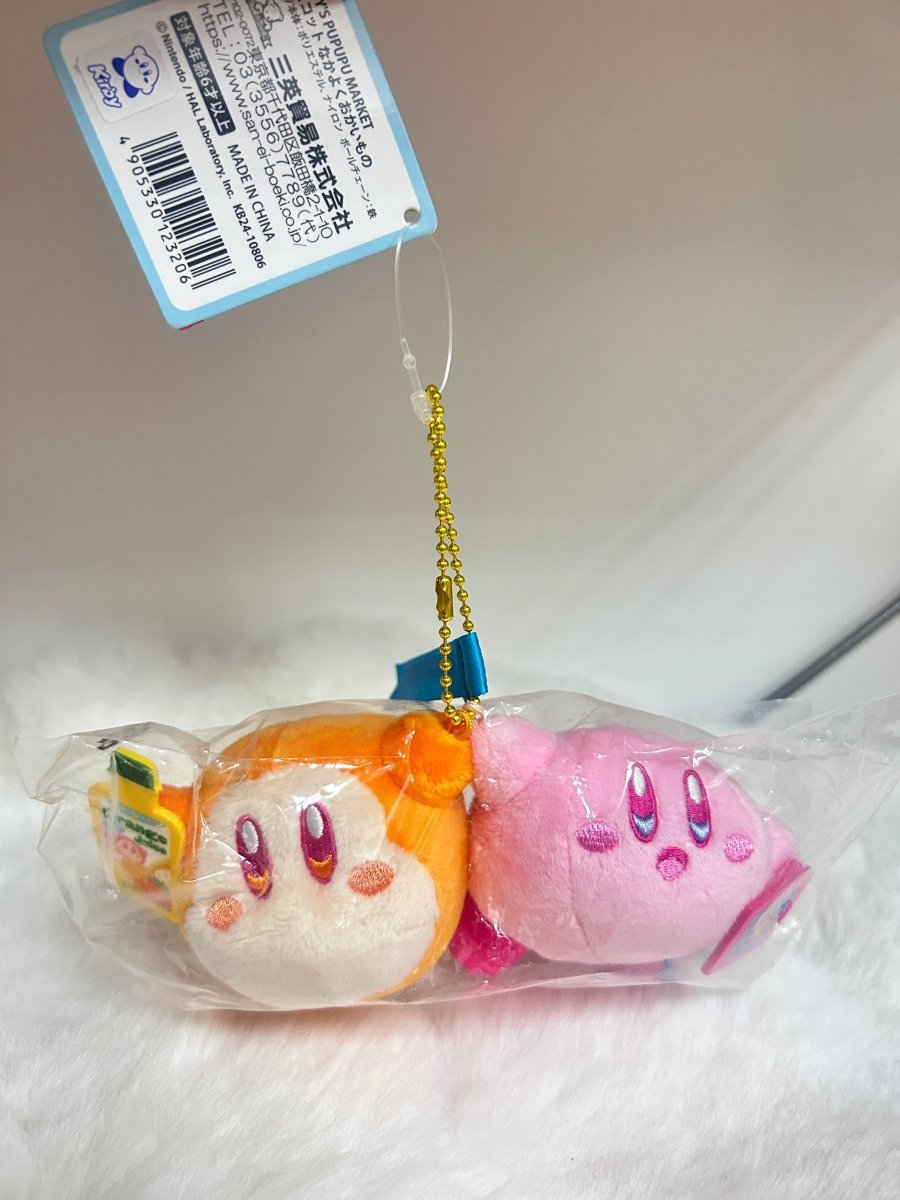 [現貨] 星之卡比Pupupu Market一對掛袋公仔 - 星軌 Orbitque