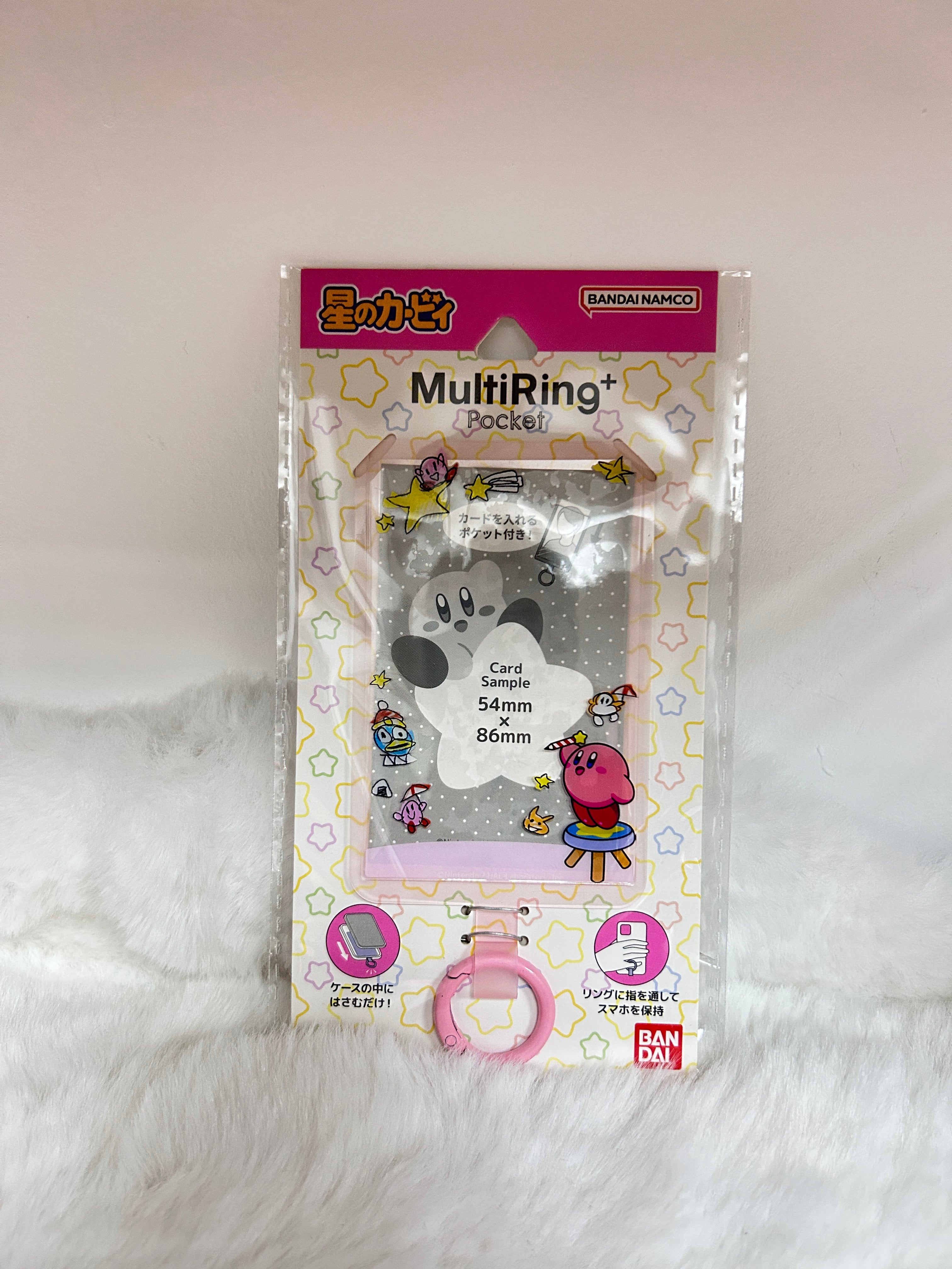 [現貨] 星之卡比Multi Ring電話卡片貼