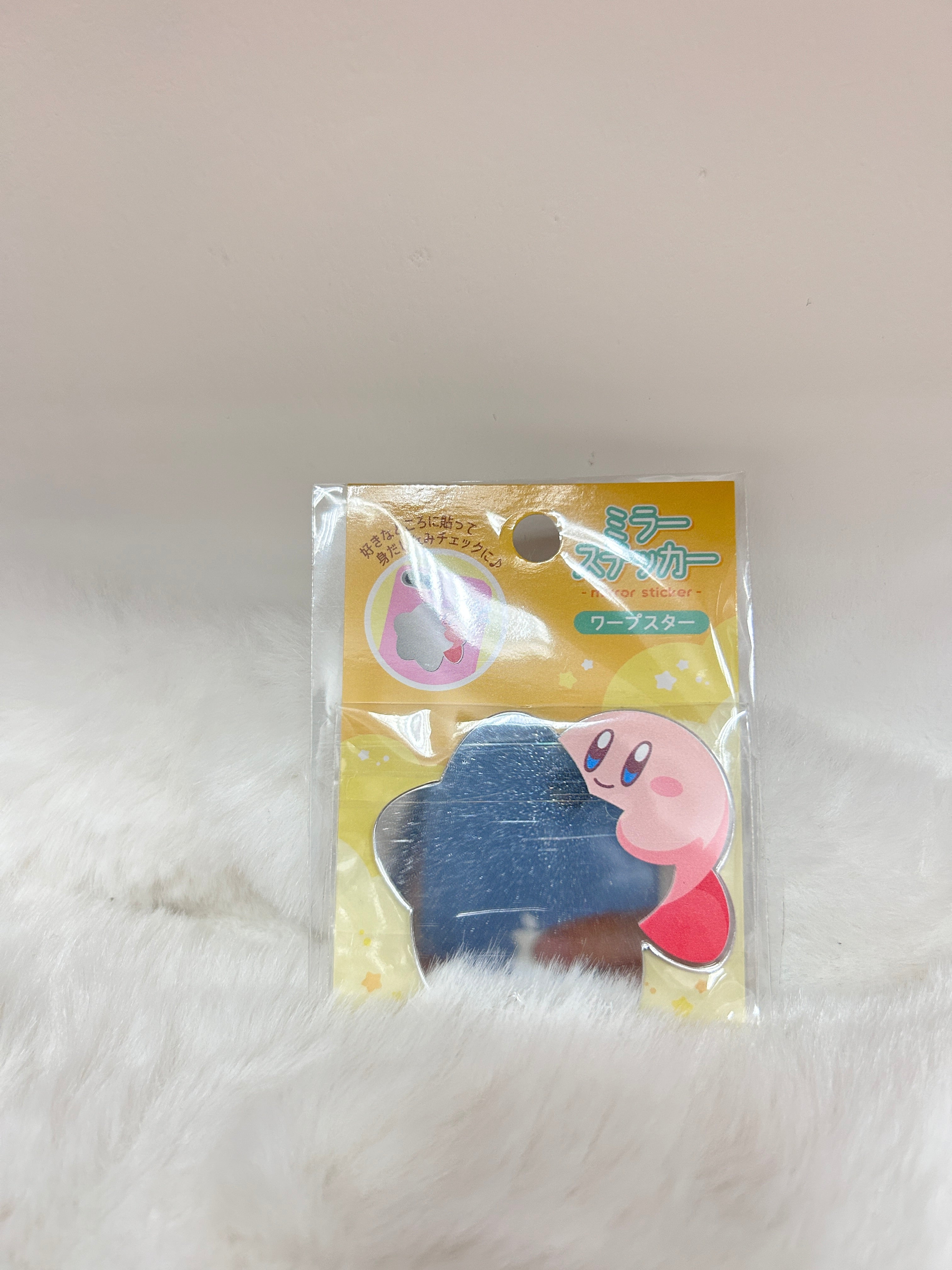 [現貨] 星之卡比電話小鏡背貼 (星星)