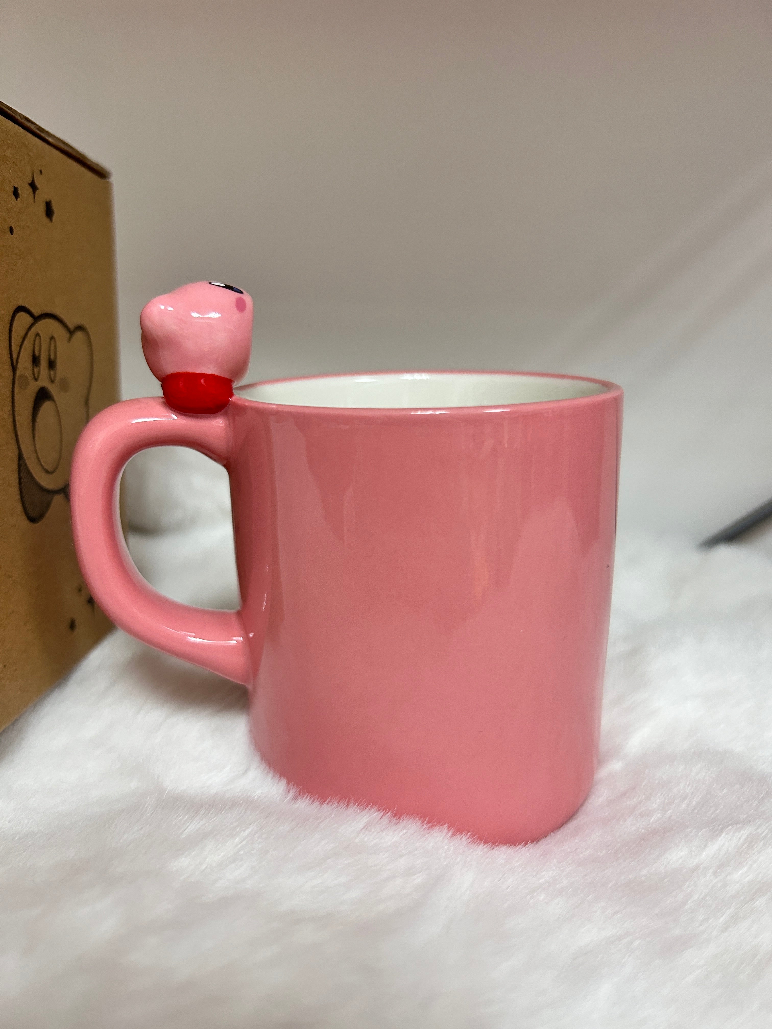 [現貨] 星之卡比粉紅色卡比陶瓷杯