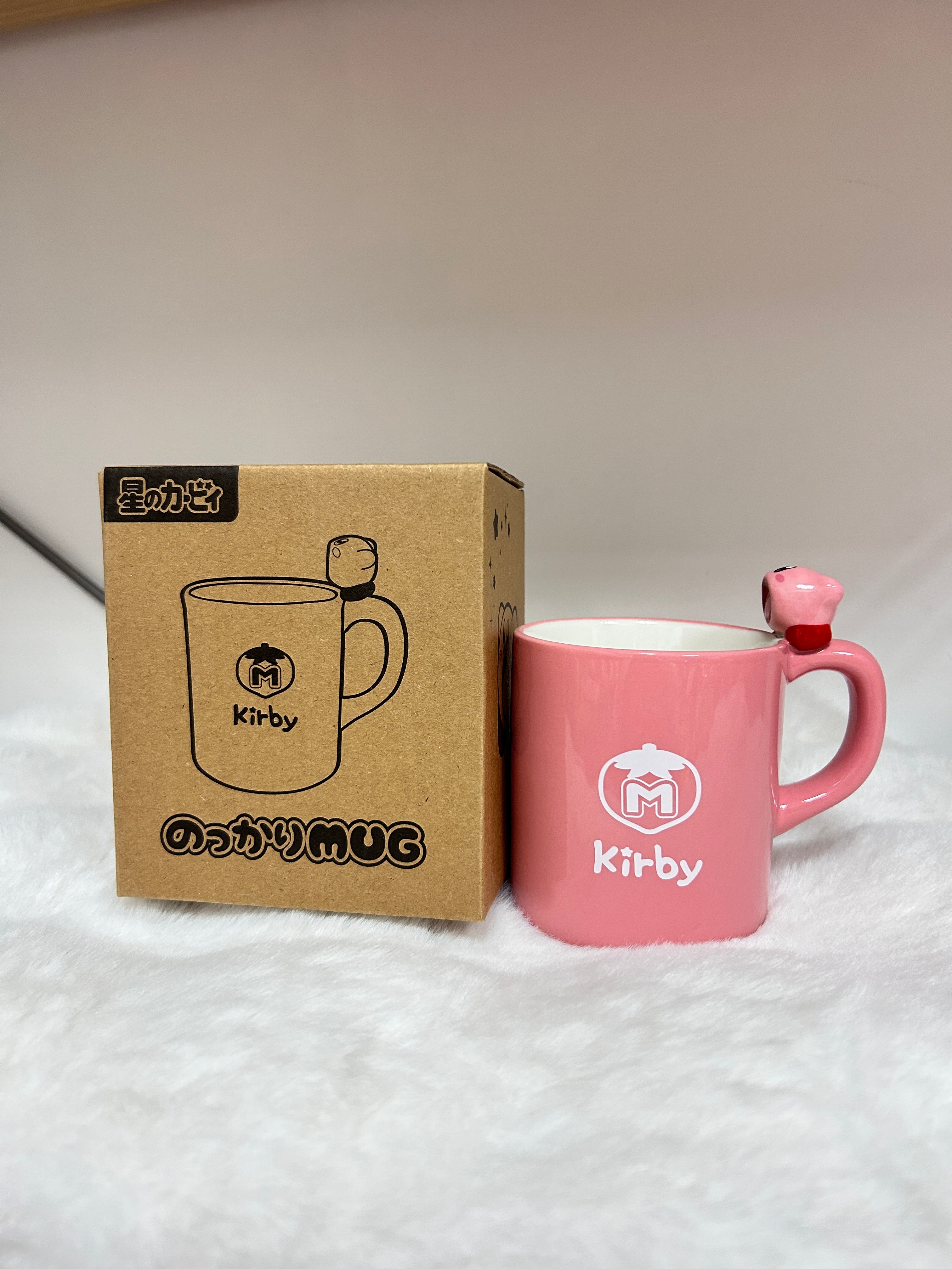 [現貨] 星之卡比粉紅色卡比陶瓷杯