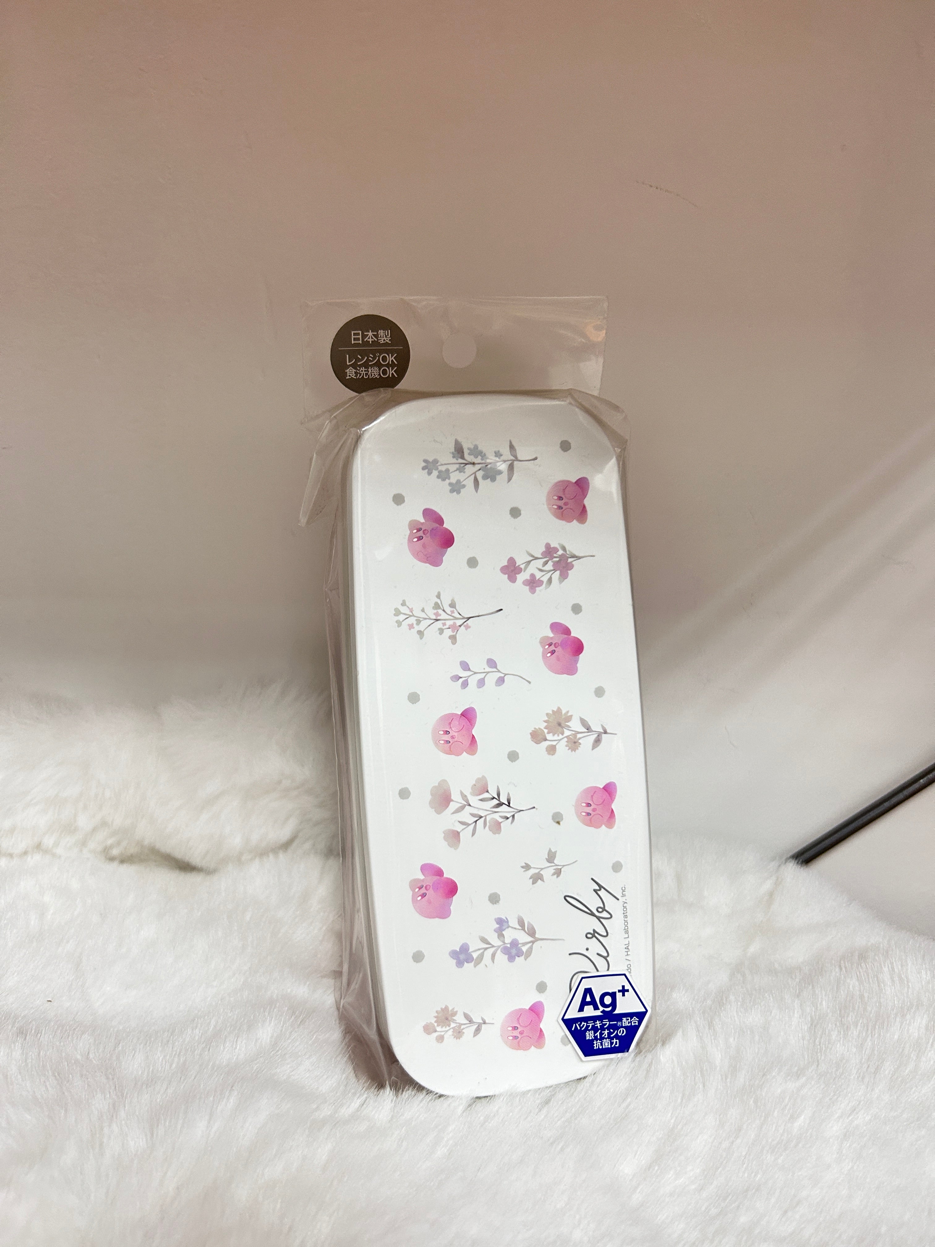 [現貨] 星之卡比Ag+抗菌雙層日本製飯盒