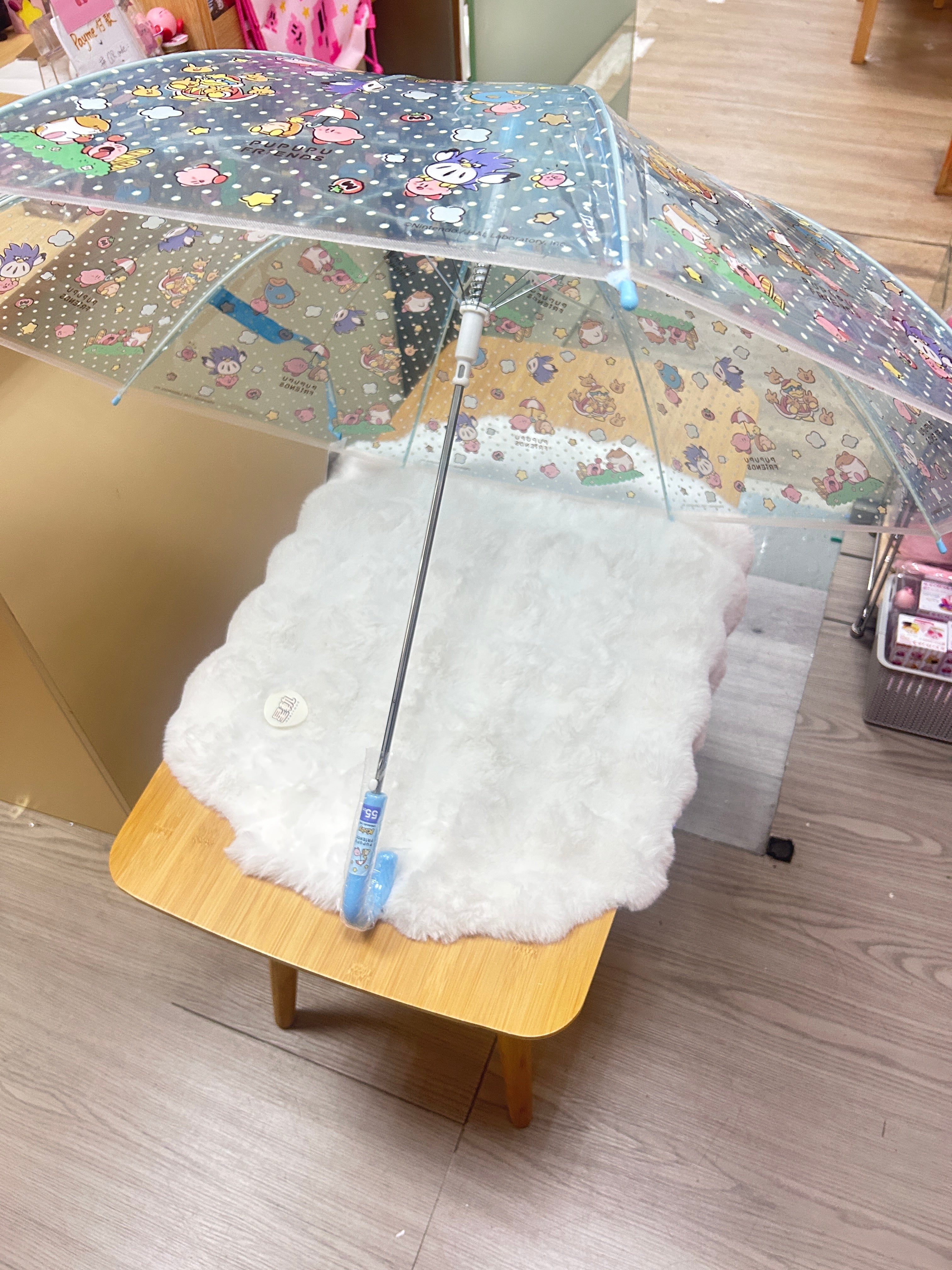 [現貨] 星之卡比成人藍色半透明雨傘