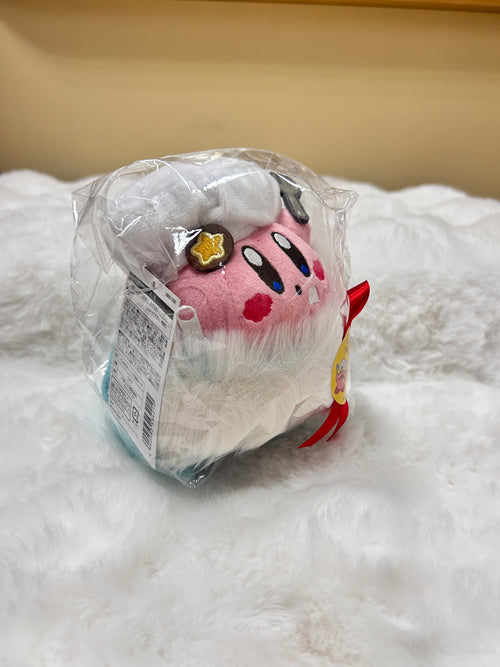 [現貨] 星之卡比Kirby Cafe冬天廚師帽掛飾公仔套裝 (冷帽手袋仔可拆)