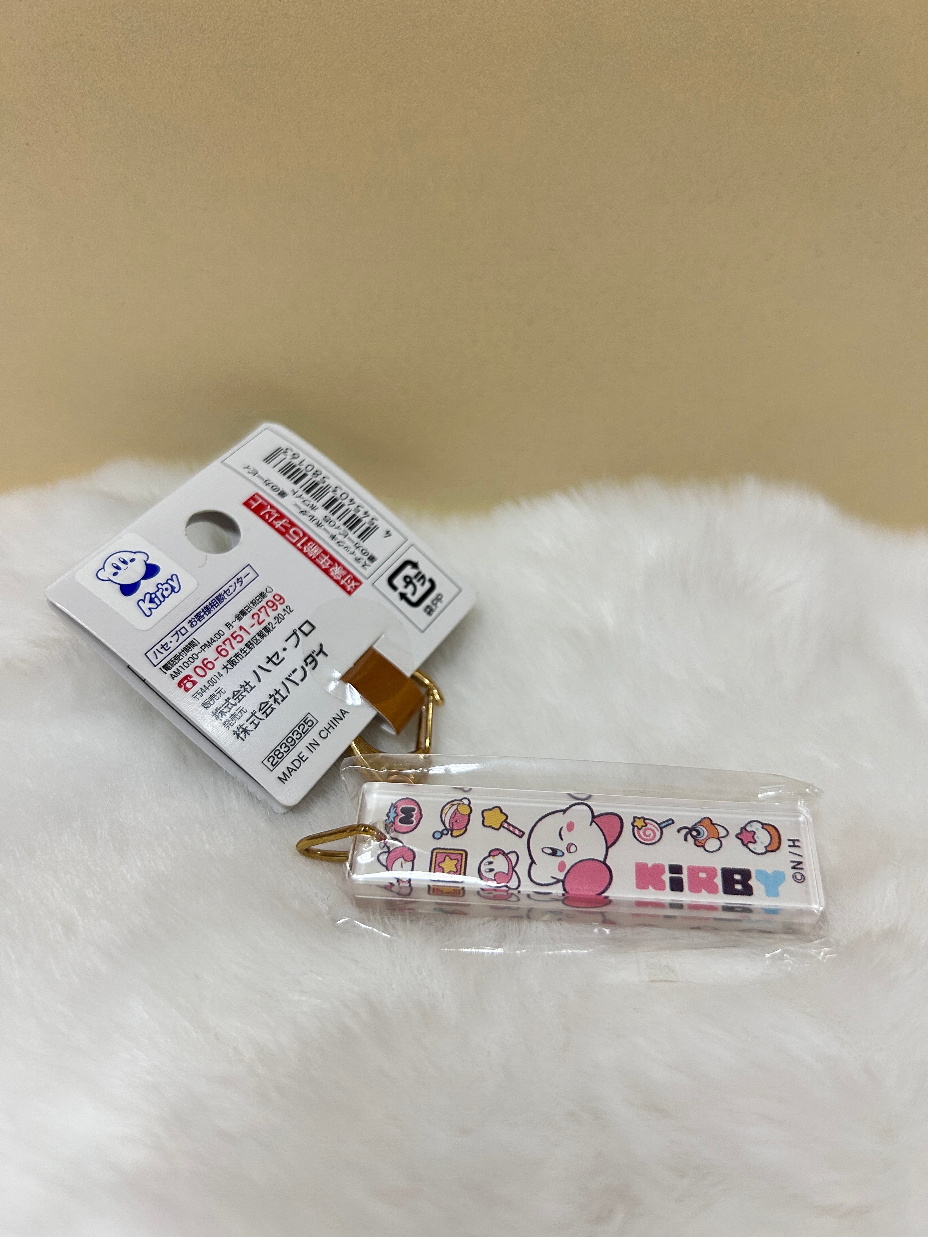 [現貨] 星之卡比白色小飾物Acrylic Stick吊飾