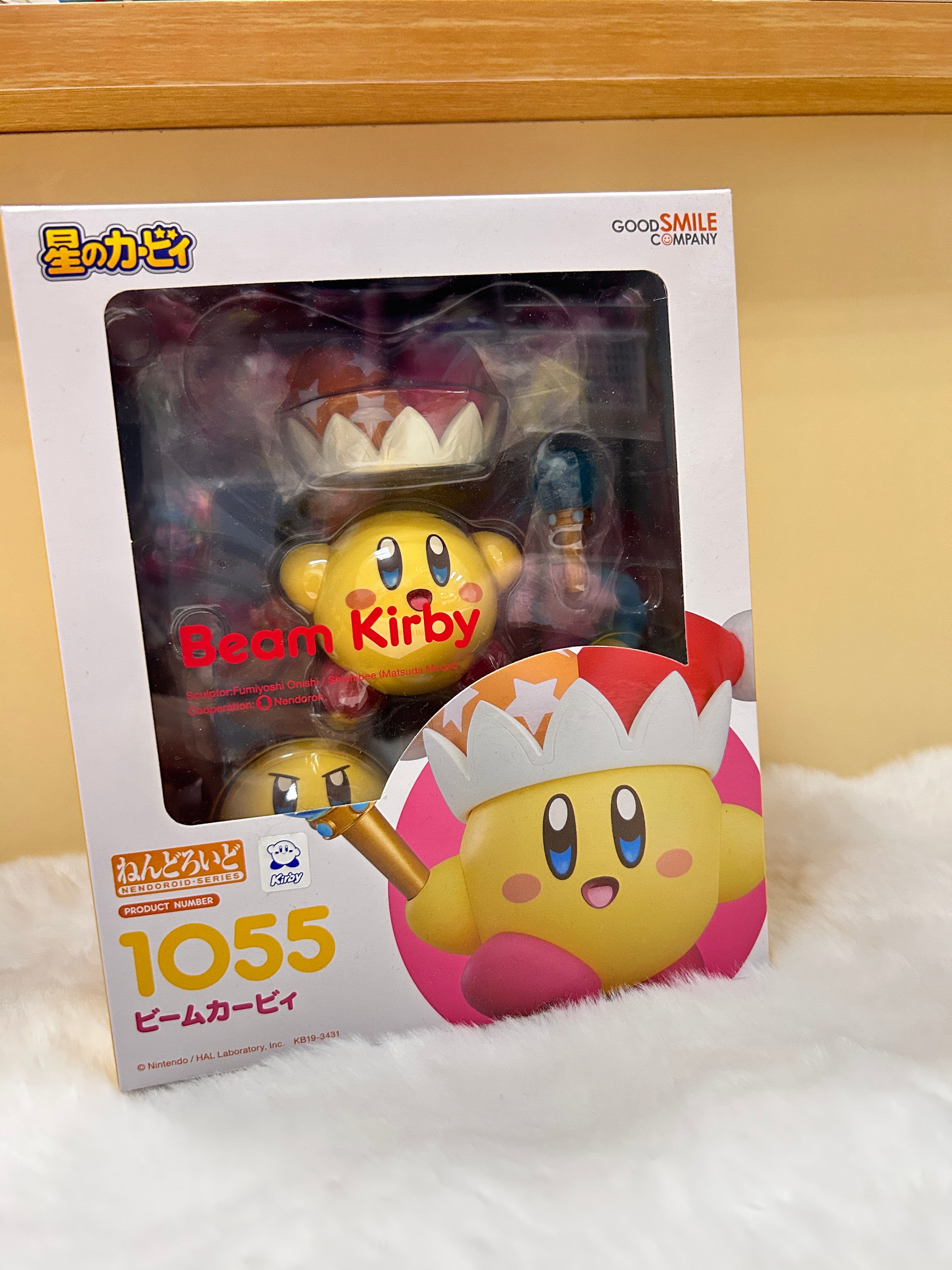 [現貨] 星之卡比Beam Kirby黃色盒1055黏土人