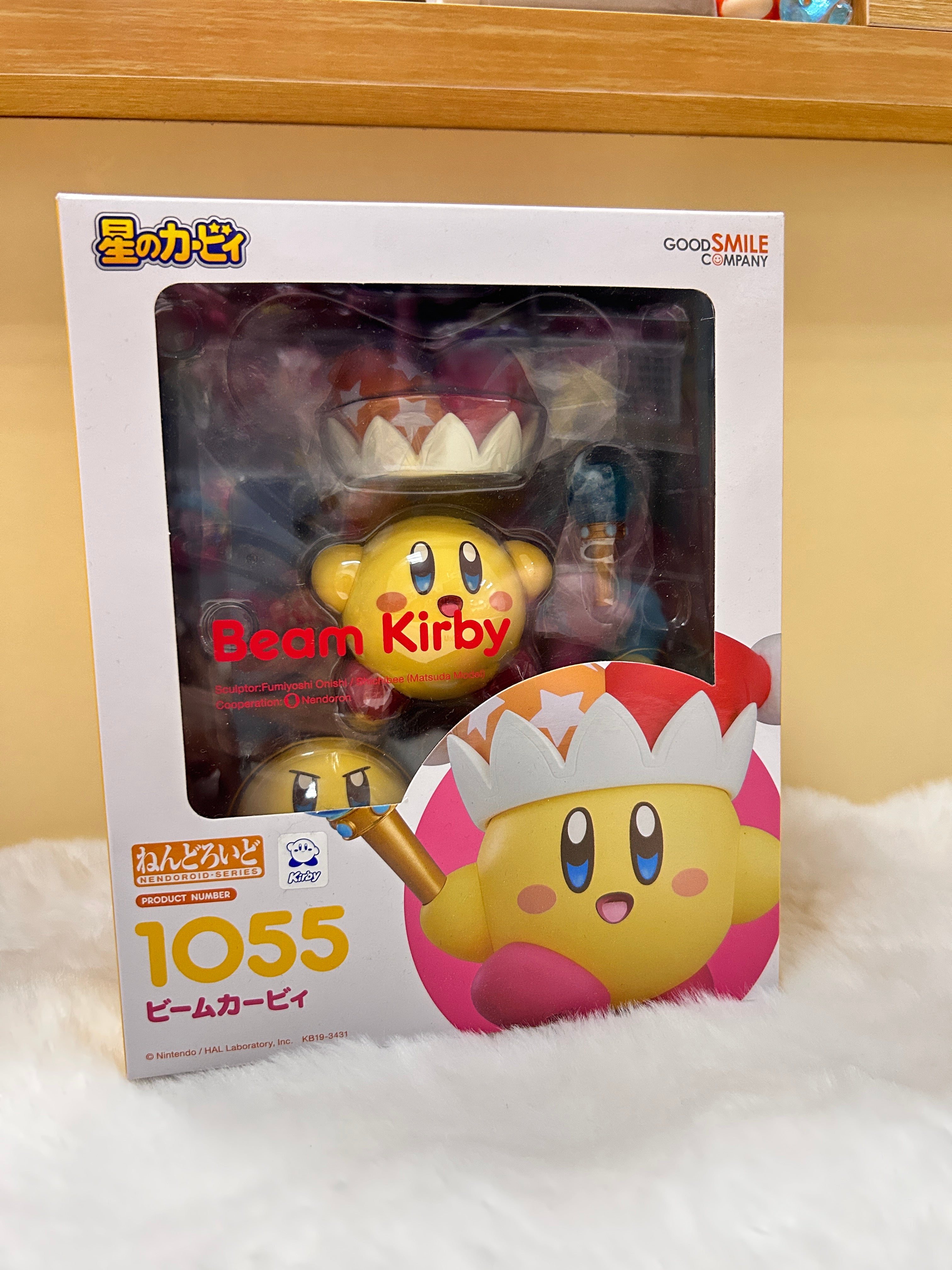 [現貨] 星之卡比Beam Kirby黃色盒1055黏土人