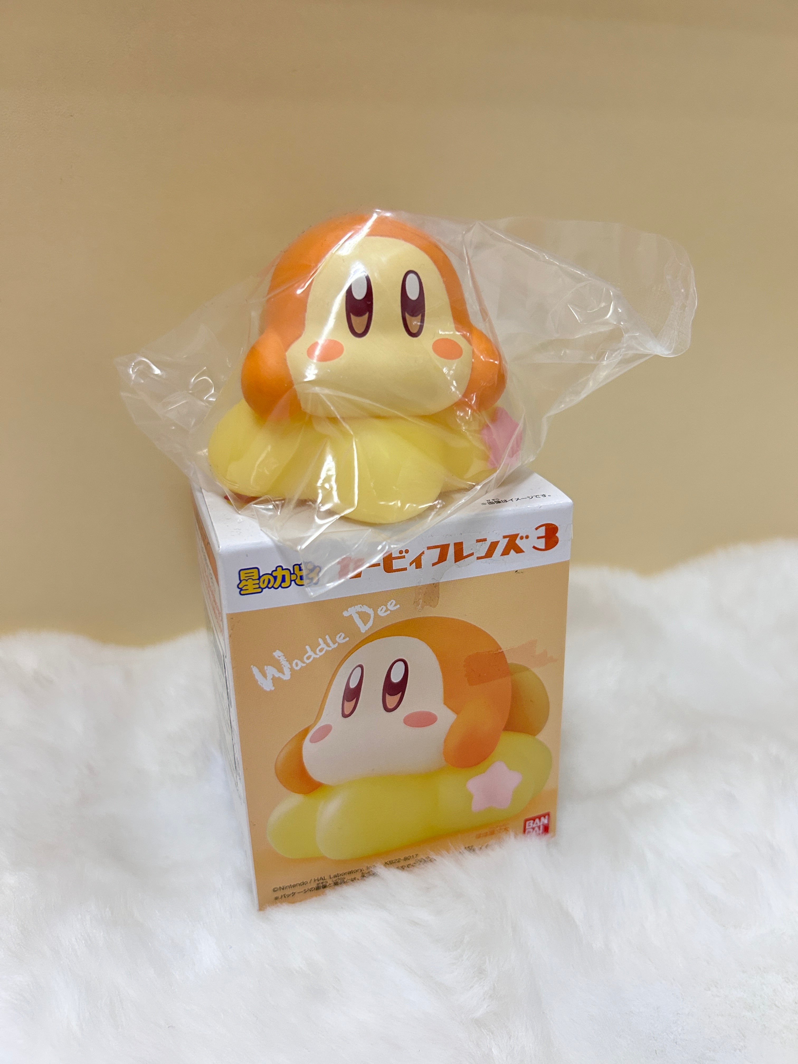 [現貨] 星之卡比Kirby Friends 3 豆豆坐星硬身擺設Figure (盲盒常規款)