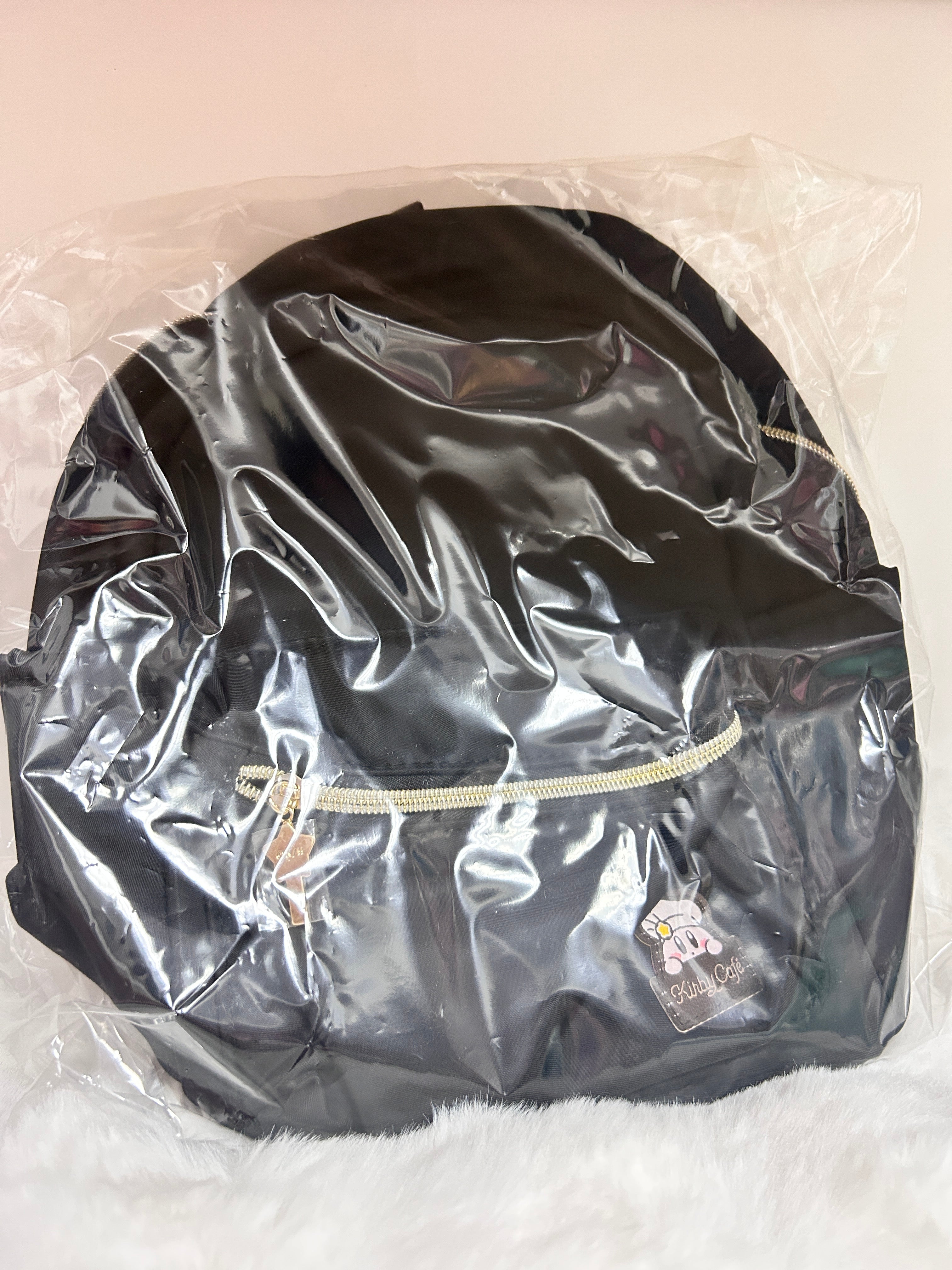 [現貨] 星之卡比黑色女裝滑尼龍背囊