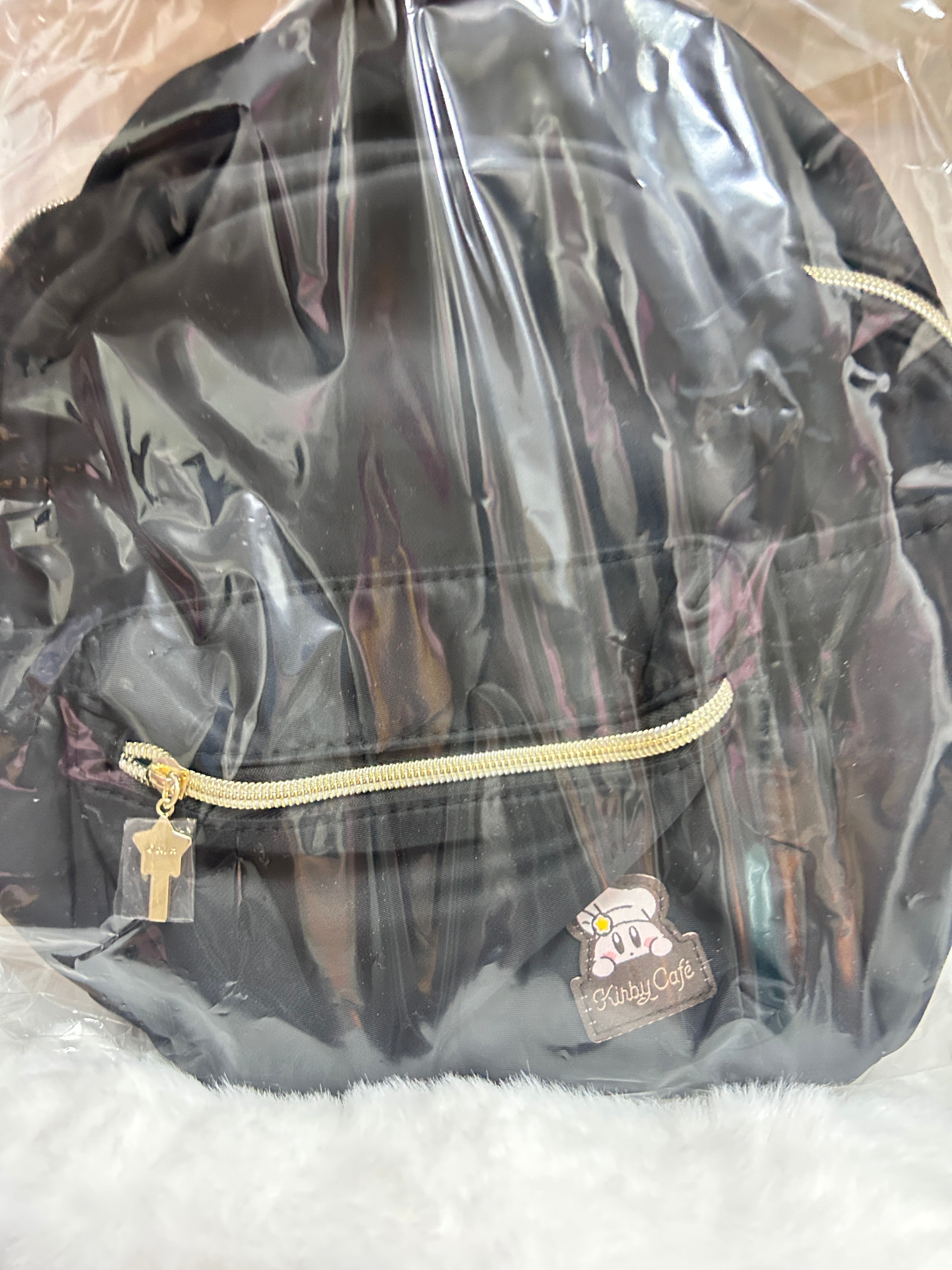[現貨] 星之卡比黑色女裝滑尼龍背囊