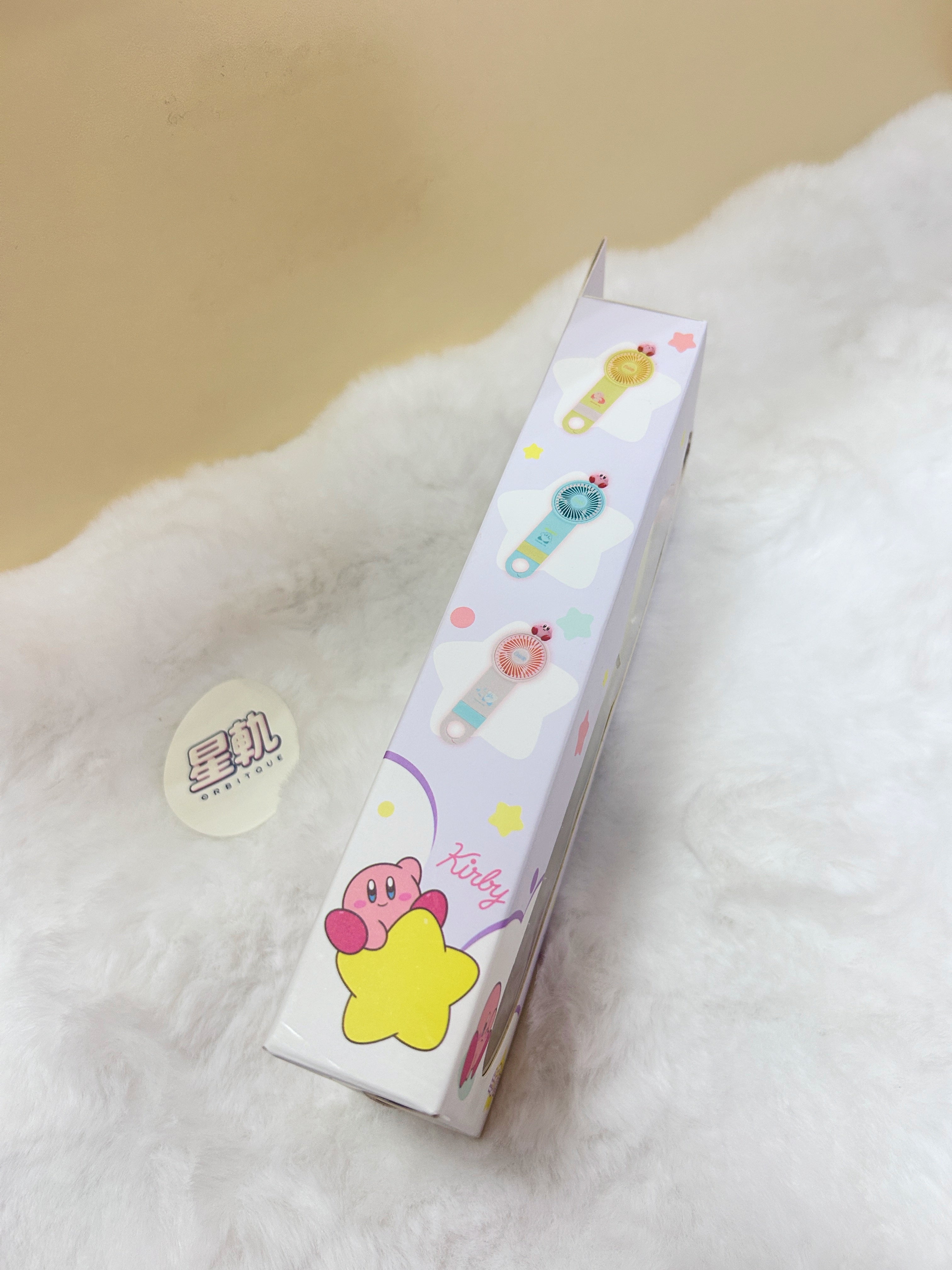 [現貨] 星之卡比黃色手提風扇 (有三個風力檔次)