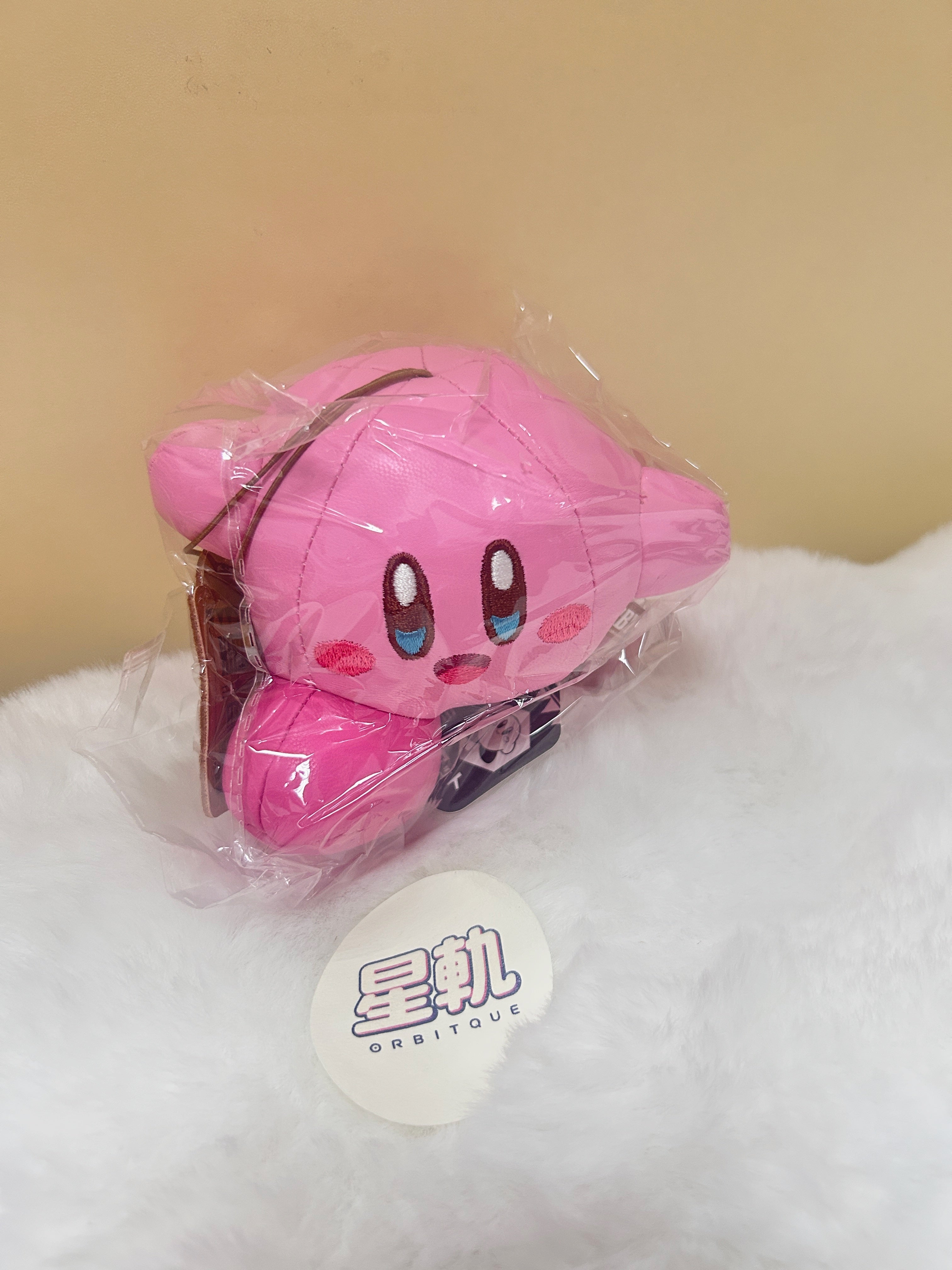 [現貨] 星之卡比皮質掛袋公仔 (行路款)