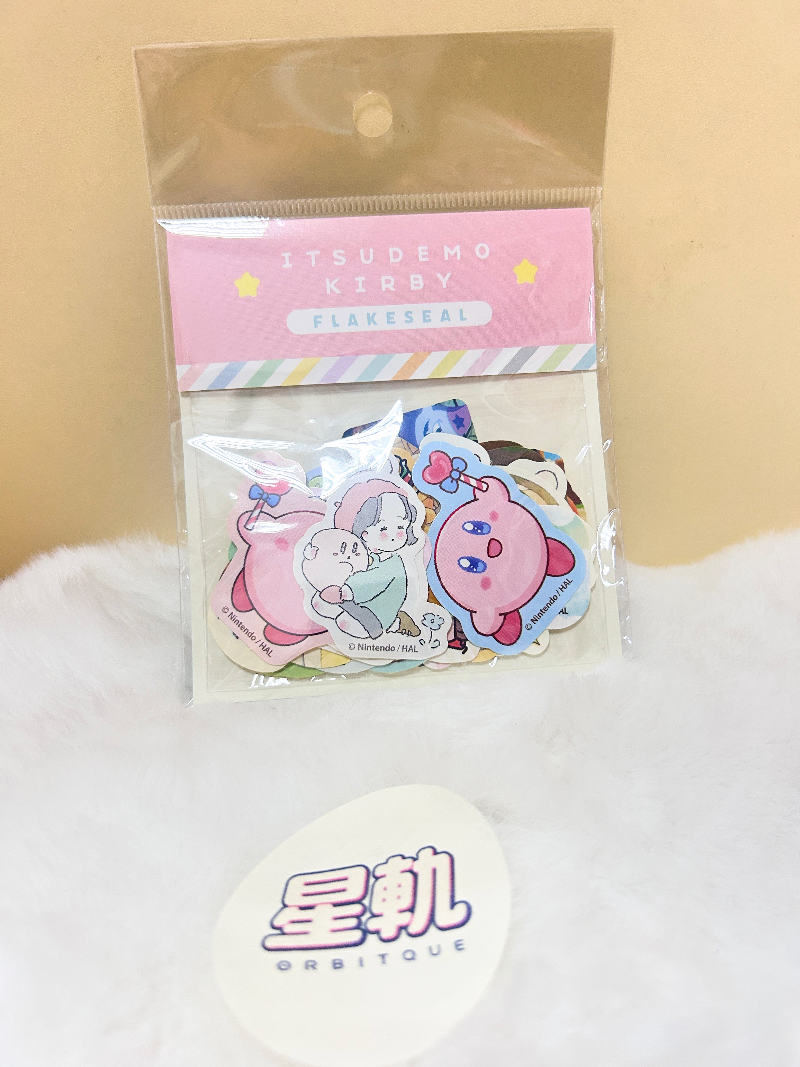 [現貨] 星之卡比日本製ITSUDEMO Die Cut貼紙 (一袋36張)
