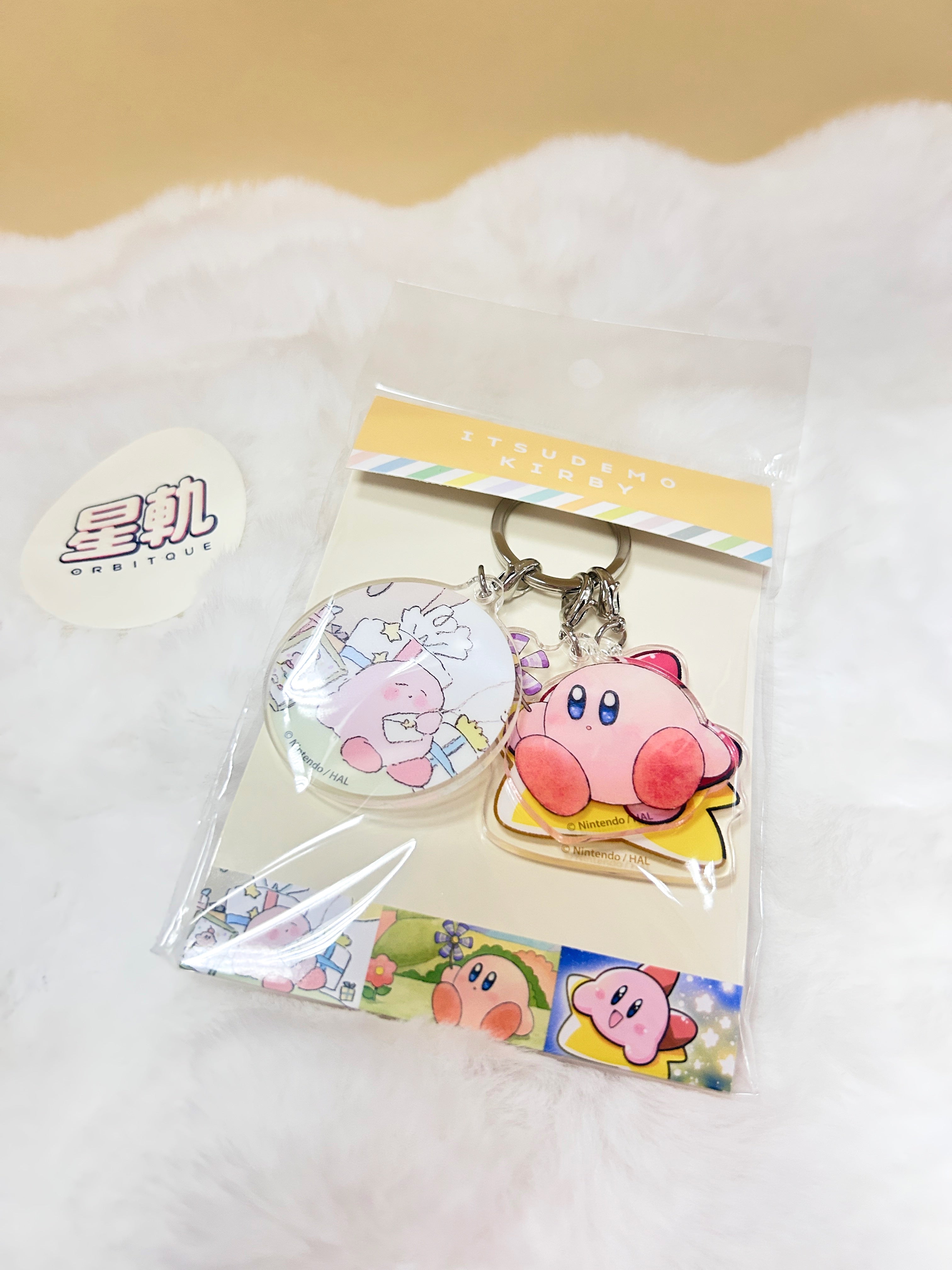 [現貨] 星之卡比ITSUDEMO限定版 - 插畫師亞加力鎖匙扣