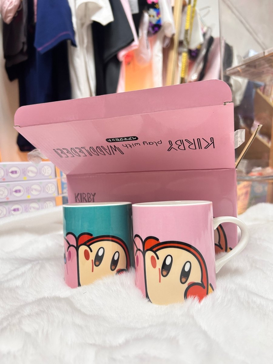 星之卡比Kirby Play with Waddle Dee一對陶瓷杯 - 星軌 Orbitque