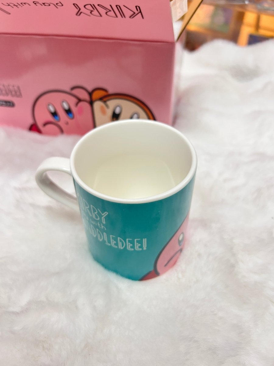 星之卡比Kirby Play with Waddle Dee一對陶瓷杯 - 星軌 Orbitque