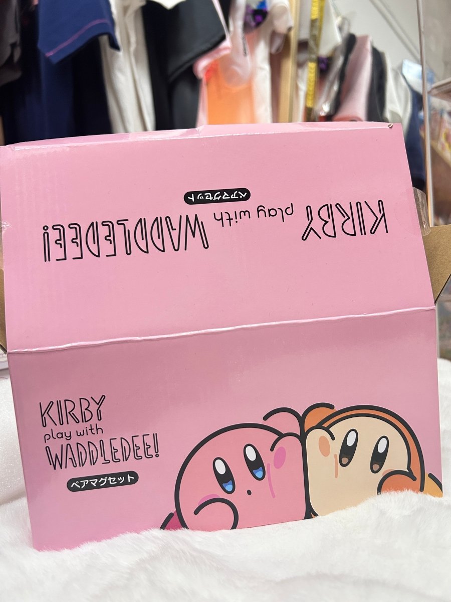 星之卡比Kirby Play with Waddle Dee一對陶瓷杯 - 星軌 Orbitque