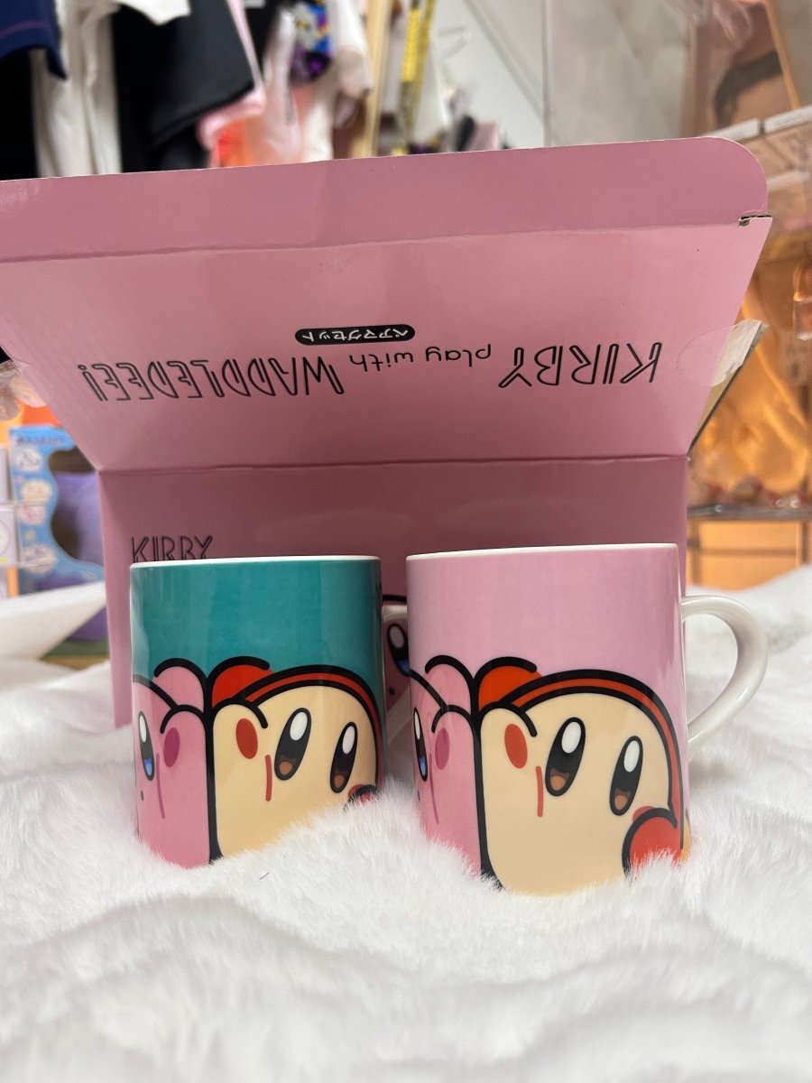 星之卡比Kirby Play with Waddle Dee一對陶瓷杯 - 星軌 Orbitque